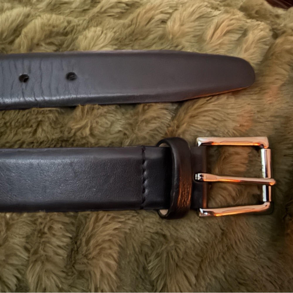 Men’s leather Cole Haan belt size 38
